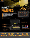 RGB Series 6/8/12 Gang LED Switch Panel,Off Road Light Controller