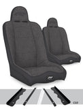 Daily Driver High Back Suspension Seats Kit for 95-01 Jeep Cherokee XJ Pair PRP Seats