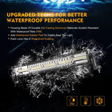6 Modes Series Amber and White LED Light Bars