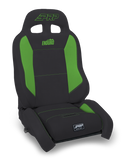 EnduroCrawl Reclining Suspension Seat Black Vinyl Driver PRP Seats