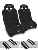 GT4 Suspension Seats Kit for Polaris General, RZR S 900, 900 Trail, Trail, XP 1000, Turbo, Turbo S Pair PRP Seats