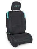 Front Seat Covers For 18-24 Jeep Wrangler JL 2 Door with Pocket Back Pair PRP Seats