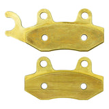 Kawasaki Mule Pro DX/DTX/FX/FXT/FXR 2015-2026 Brass Brake Pad Set