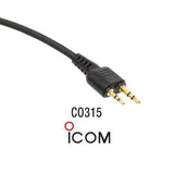 Coil Cord Headset Adapter