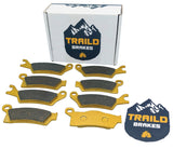 Can-Am Outlander 1000/650/450 6x6 2015-2026 4 Wheel Ceramic Brake Pad Set