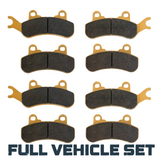 Can-Am Defender MAX HD7 HD8 HD9 HD10 HD11 6x6 & PRO 2017-2026 Ceramic Brake Pad Set