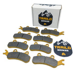 Can-Am Defender MAX HD7 HD8 HD9 HD10 HD11 6x6 & PRO 2017-2026 Ceramic Brake Pad Set