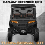 Turn-Signal Plug-&-Play Kit | 2026 Can-Am Defender HD11 | Front LED Lights w/Taillight Integration