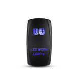 5 Pin Laser On/Off switches 20A/12V 10A/24V Switch with Jumper Wires Set for Cars,Trucks,RVs
