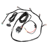 V-ULTRA Series  3/5/7/9 Inch LED Side Shooter Amber/White Pod Lights with Amber DRL