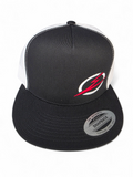 Classics 2-Tone Trucker Hat Black/White, White/Red Elektric Logo