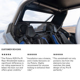 Polaris Pro R Rear Windshield Tinted (2025+)
