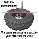 Polaris RZR XP Above the Roof Spare Tire Mount