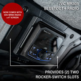 CanAm Defender | 2018-2026 HD10 & 2026 HD11 | Plug-&-Play 4-Speaker Overhead Sound Bar w/MRB4 Bluetooth