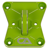 CA Tech Pull Plate  3D scanned for perfect fitment and machined from 6061 aluminum with a finished thickness of 1" for maximum durability, the new 2022 Can-Am X3 pull plate is easy to install and built to last a lifetime.   OEM color matching ensures all CA Tech parts will pair perfectly with your build. 