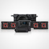 2026-Up CanAm Defender HD11 Phase-4 V-Spec 1,650watt 5-Speaker Audio Kit w/MRB4