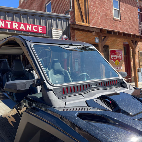 Polaris RZR Pro R (2025) Vented Glass Windshield – RockPeak UTV
