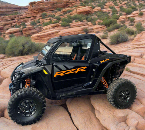 POLARIS RZR 1000XP/TURBO 2-SEAT Cab Enclosure "THE VAULT" 2024+ Upper Side Doors & Panels (Patent Pending)