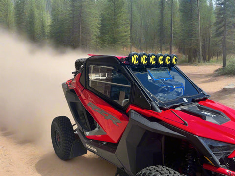 POLARIS RZR PRO XP / Turbo R 2-SEAT Cab Enclosure 2019-24 "THE VAULT" Upper Side Doors & Panels (Patent Pending)