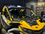 Maverick "R" Vented Glass Windshield with Wipers