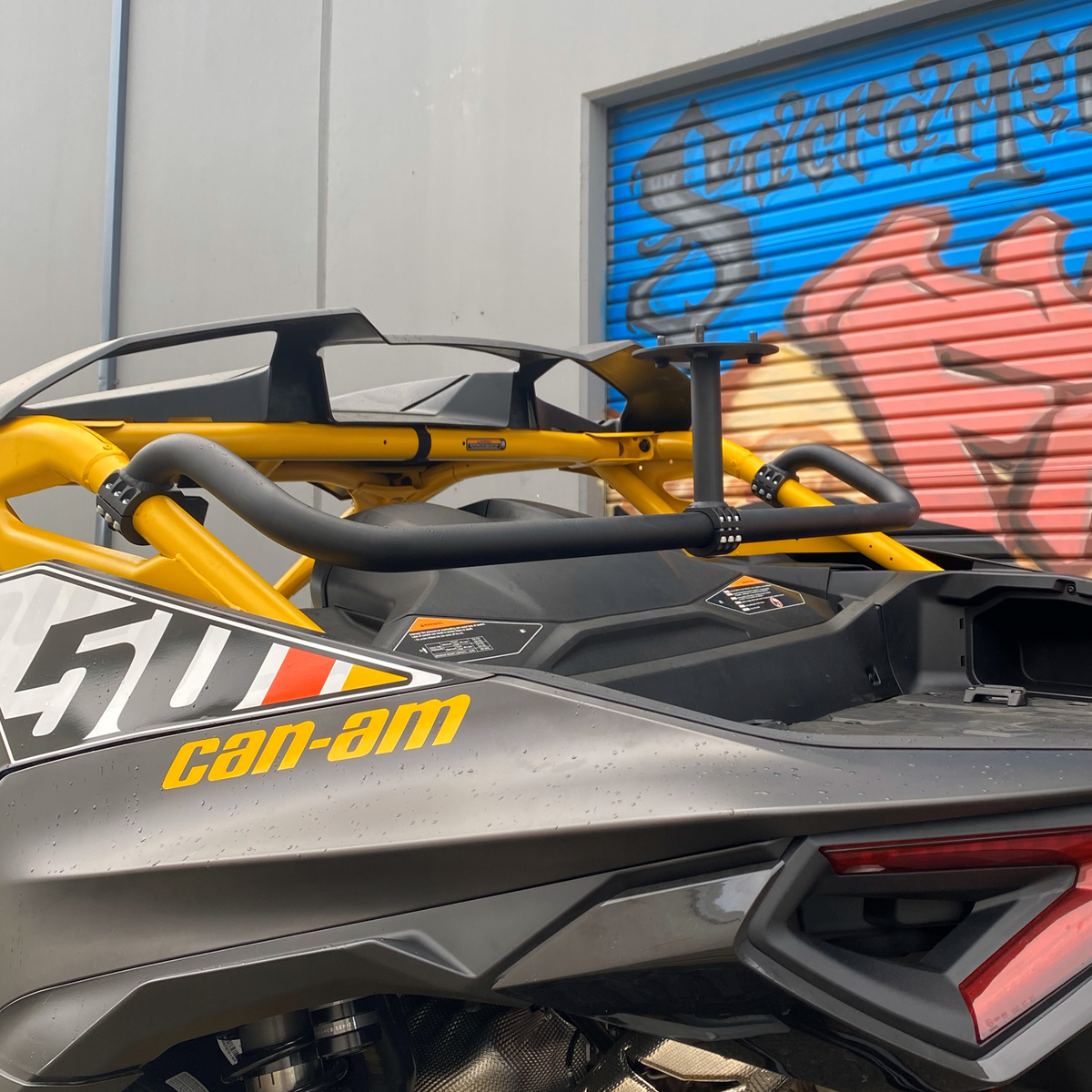 Can-Am Maverick R Dual Clamp Spare Tire Mount – RockPeak UTV