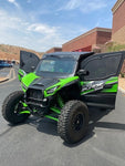 KAWASAKI Teryx KRX 1000 2-SEAT Cab Enclosure "THE VAULT" Upper Side Doors & Panels (Patent Pending)