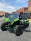 KAWASAKI Teryx KRX 1000 2-SEAT Cab Enclosure "THE VAULT" Upper Side Doors & Panels (Patent Pending)