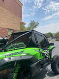 KAWASAKI Teryx KRX 1000 2-SEAT Cab Enclosure "THE VAULT" Upper Side Doors & Panels (Patent Pending)