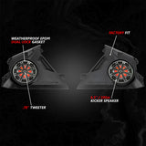 2024-2026 Can-Am® Maverick R Front-Dash 6.5" Speaker-Panels