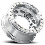 Aluminum Wheels 15x4.5 Buggy Beadlock MR103 Bolt Pattern 5 On 205 Offset -25 Lip Size 2.05 Raw Machined Method