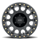 Aluminum Wheels 17x8.5 Beadlock MR105 Matte Black MB Method
