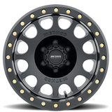Aluminum Wheels 17x8.5 Beadlock MR105 Matte Black MB Method