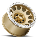 Aluminum Wheels 17x9 Beadlock MR105 Gold GD Method