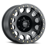 Aluminum Wheels 17x9 Beadlock MR105 Matte Black MB Method