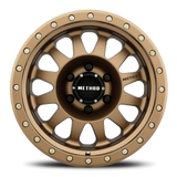 Aluminum Wheels 18x9 Double Standard MR304 Method Bronze BRZ Method