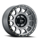Aluminum Wheels 16x8 NV MR305 Bolt Pattern 6 On 139.7 Offset 0 Lip Size 1.57 Titanium TT Matte Black Lip Method