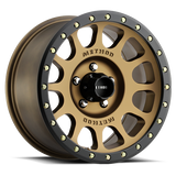Aluminum Wheels 17x8.5 NV MR305 Method Bronze BRZ Black Street Loc Method