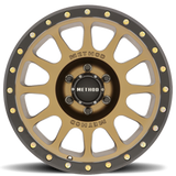 Aluminum Wheels 17x8.5 NV MR305 Method Bronze BRZ Black Street Loc Method