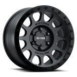 Aluminum Wheels 17x8.5 NV MR305 Double Black BK Method