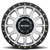 Aluminum Wheels 17x8.5 NV MR305 Black BM Machined Face-Black Street Loc Method