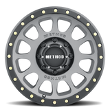 Aluminum Wheels 18x9 NV MR305 Titanium TT Matte Black Lip Method