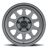 Aluminum Wheels 17x8.5 MR316 Gloss Titanium TT Method