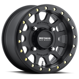 Aluminum Wheels 15x6 MR401 Beadlock UTV Matte Black MB Method