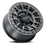 Aluminum Wheels 15x10 MR415 Beadlock UTV Matte Black MB Gloss Black Ring Method
