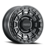 Aluminum Wheels 15x7 MR415 Beadlock UTV Matte Black MB Gloss Black Ring Method