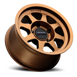 Aluminum Wheels 17x9 Bead Grip MR701 Method Bronze BRZ Method