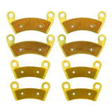 Polaris RZR XP 1000/XP4 1000/RZR 4 900/S 4 1000/S 4 900/XP S/XP S 4 2015-2026 Brass Brake Pad Set