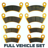 Polaris RZR XP 1000/XP4 1000/RZR 4 900/S 4 1000/S 4 900/XP S/XP S 4 2015-2026 Ceramic Brake Pad Set