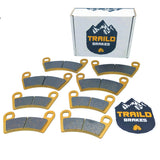 Polaris RZR XP 1000/XP4 1000/RZR 4 900/S 4 1000/S 4 900/XP S/XP S 4 2015-2026 Ceramic Brake Pad Set