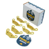 Polaris Sportsman 570/500/450/400/800/ 2009-2020 Touring 570 2017-2024 Brass Brake Pad Set